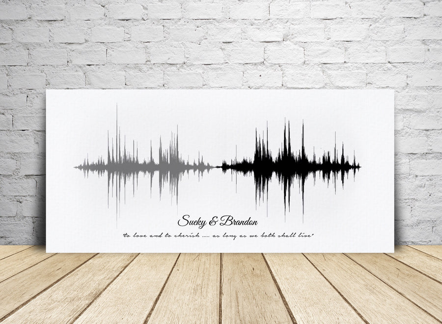 Multiple Voices Sound Art on Cotton Canvas | CANVAS
