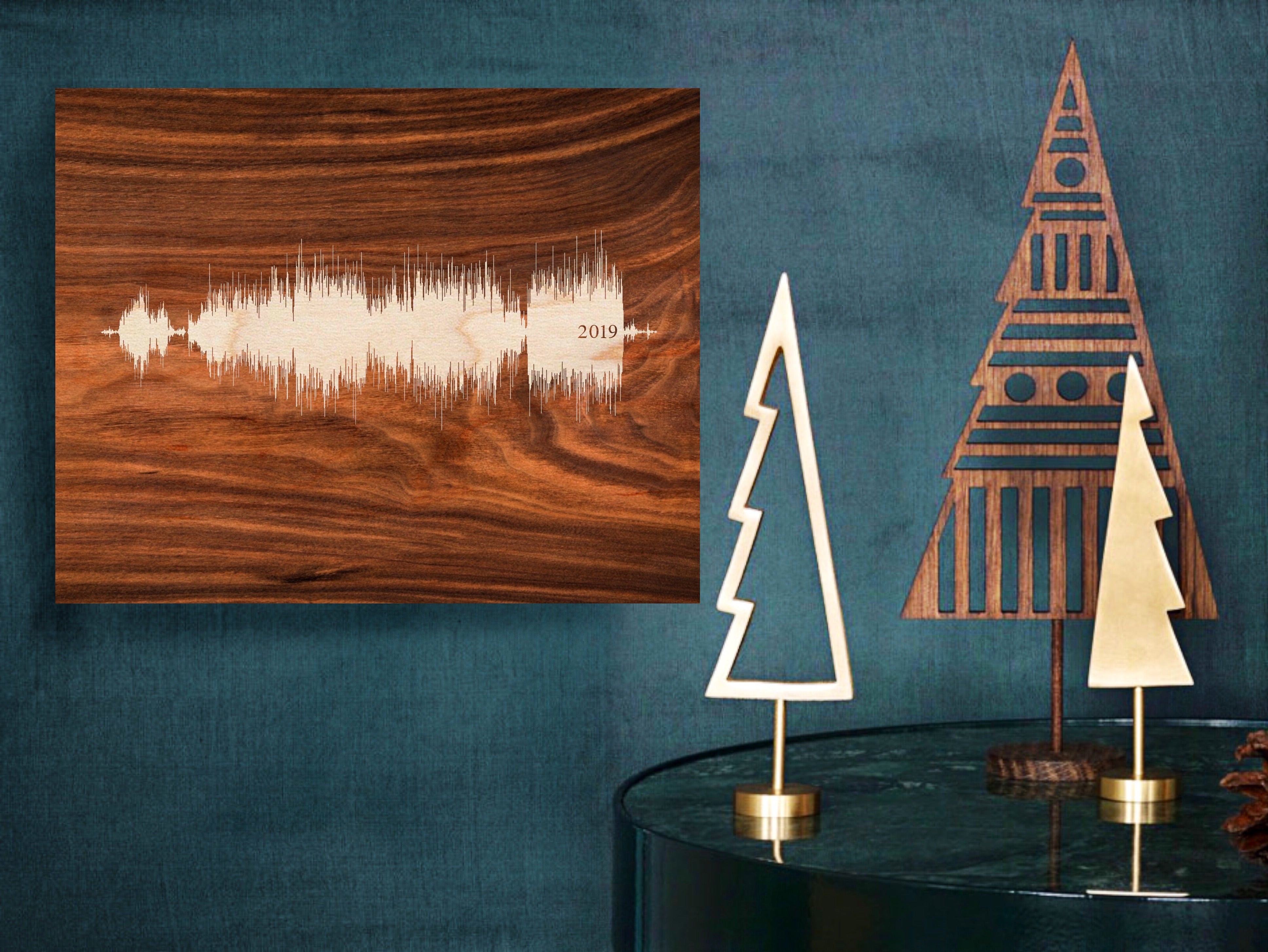 Unique Christmas Gifts, Sound Wave Prints for Christmas | PAPER