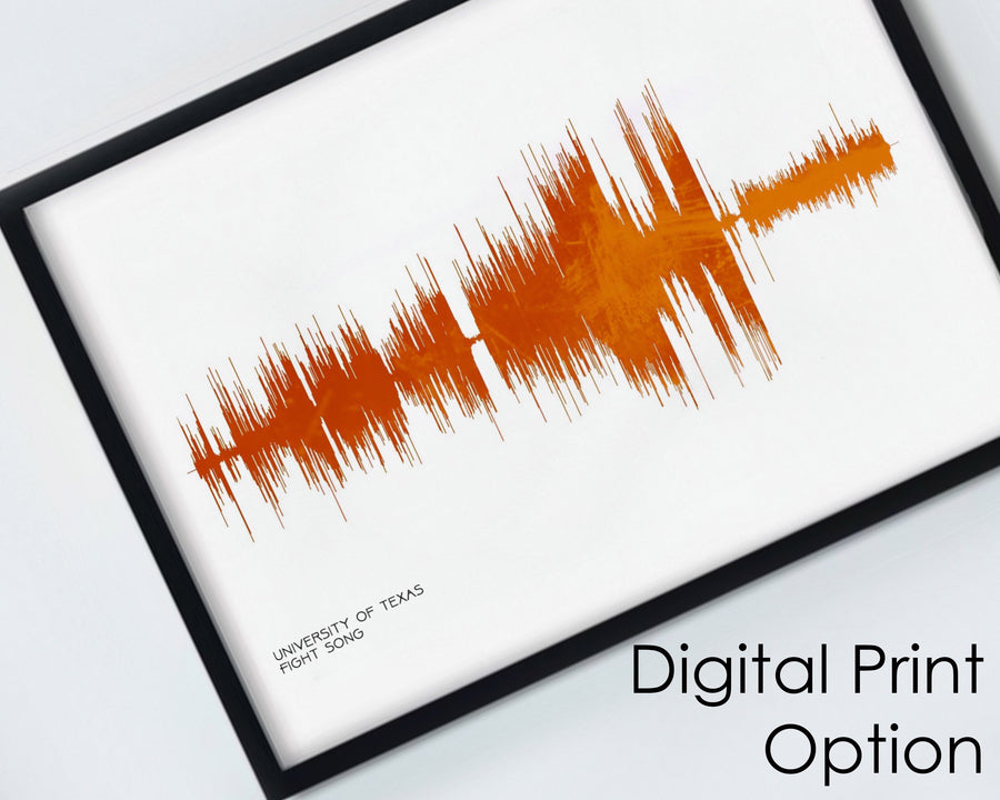 Graduation Sound Wave Print, Short Timeline Digital Print | DIGITAL