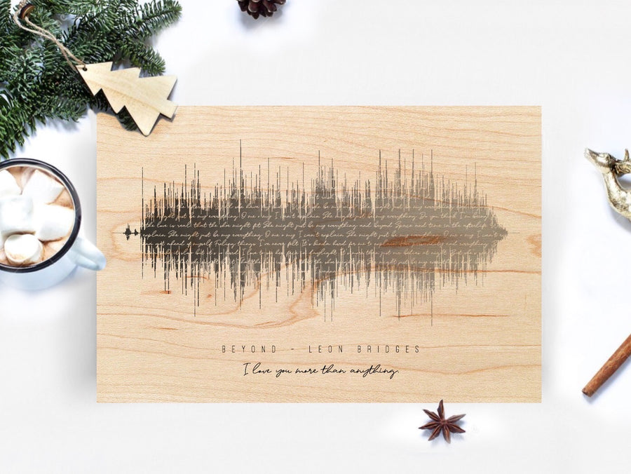 Unique Christmas Gifts, Sound Wave Prints for Christmas | PAPER