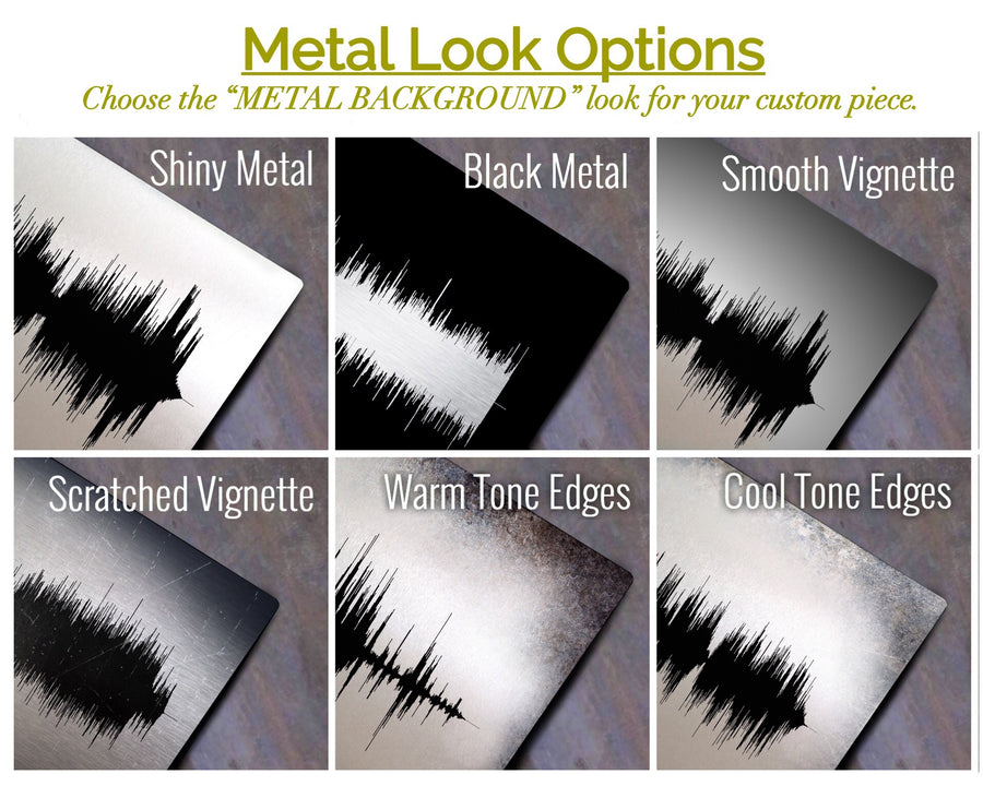 Metal Nursery Decor, Personalized Metal Print Soundwave | METAL