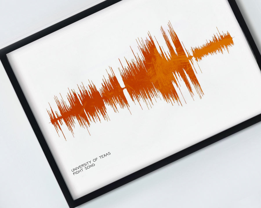 Graduation Sound Wave Print, Short Timeline Digital Print | DIGITAL